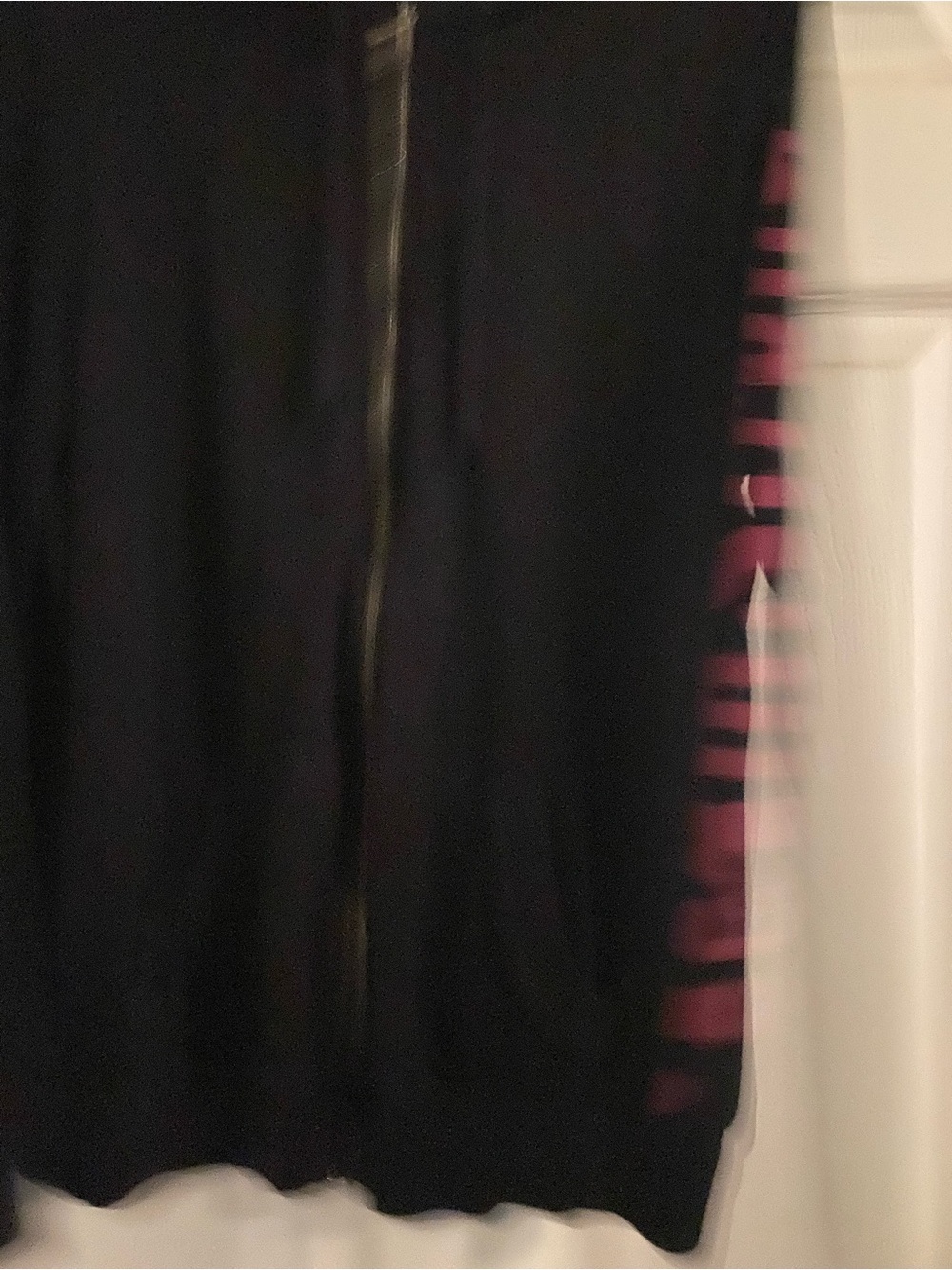 Torrid Black  Hoodie Sweater with Pink Rose Accent I Am Strong Plus Size 1X - Picture 5 of 6